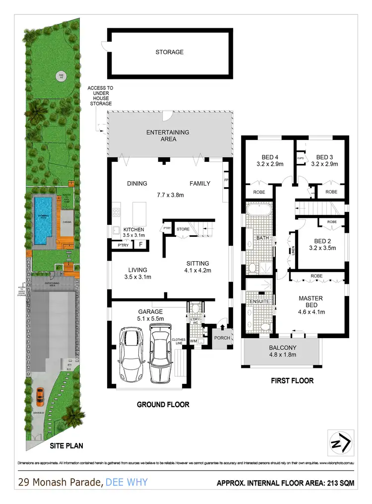 Floorplan of Homely house listing, 29 Monash Parade, Dee Why NSW 2099