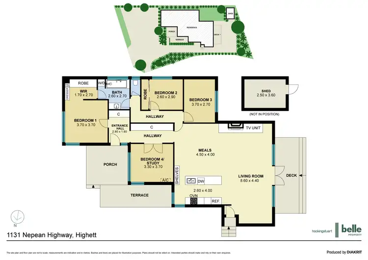 Floorplan of Homely house listing, 1131 Nepean Highway, Highett VIC 3190