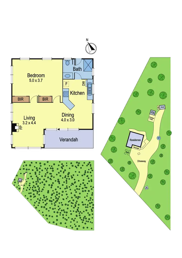 Floorplan of Homely house listing, 208 Catani Boulevard, Bend Of Islands VIC 3097