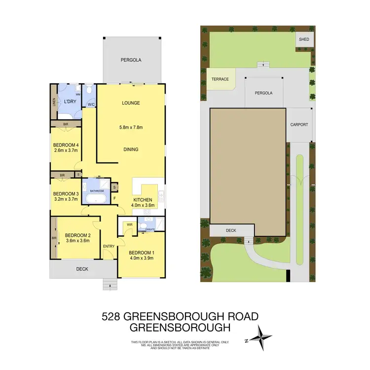 Floorplan of Homely house listing, 528 Greensborough Road, Greensborough VIC 3088