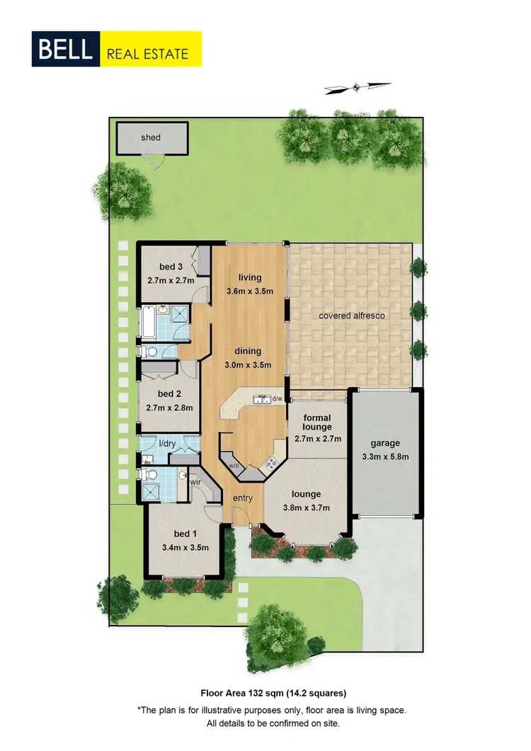 Floorplan of Homely house listing, 27 Grierson Drive, Kilsyth VIC 3137