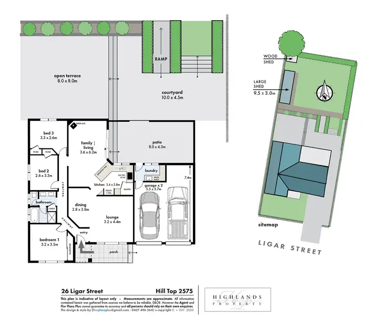Floorplan of Homely house listing, 26 Ligar Street, Hill Top NSW 2575