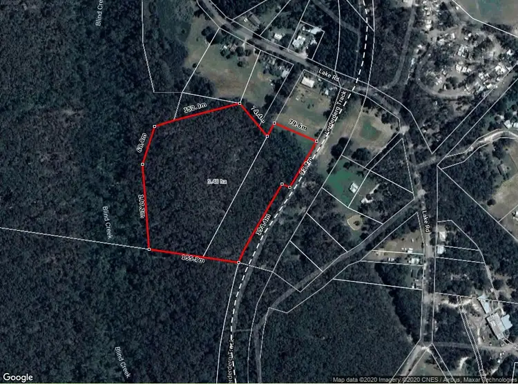 Floorplan of Homely land listing, 160 Lake Road, Daylesford VIC 3460