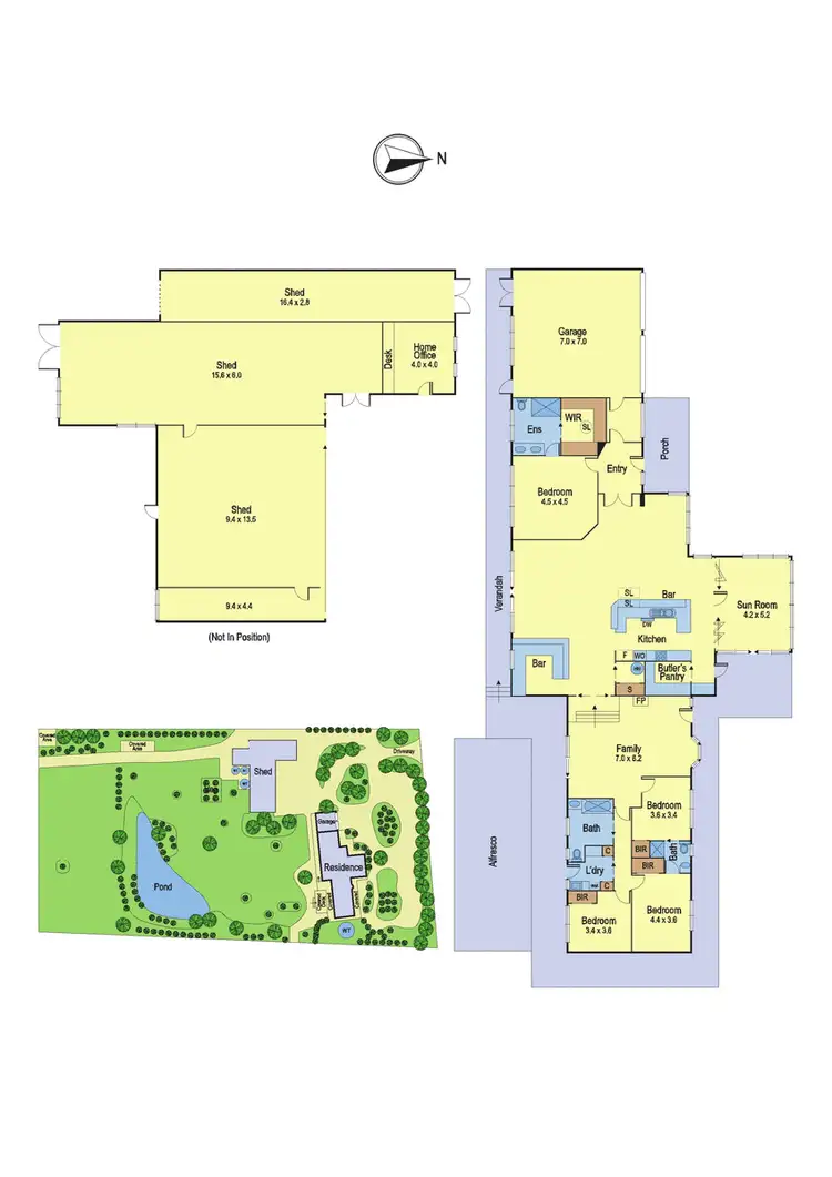 Floorplan of Homely house listing, 1133 Arthurs Creek Road, Arthurs Creek VIC 3099