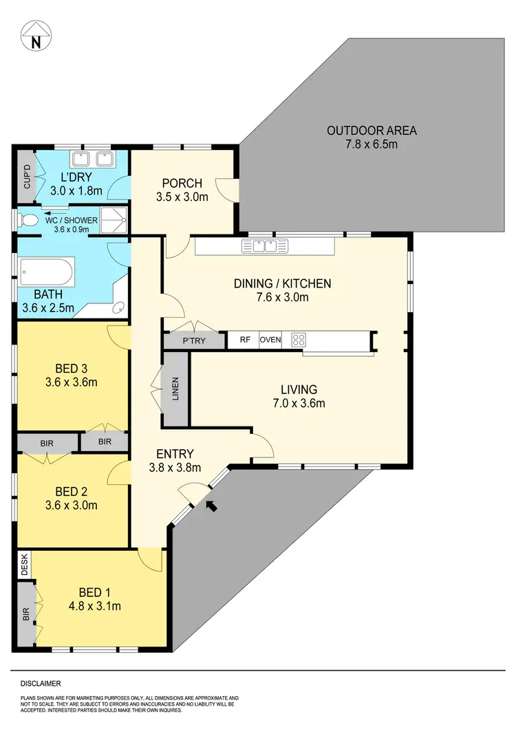 Floorplan of Homely house listing, 2 Form Street, Wendouree VIC 3355
