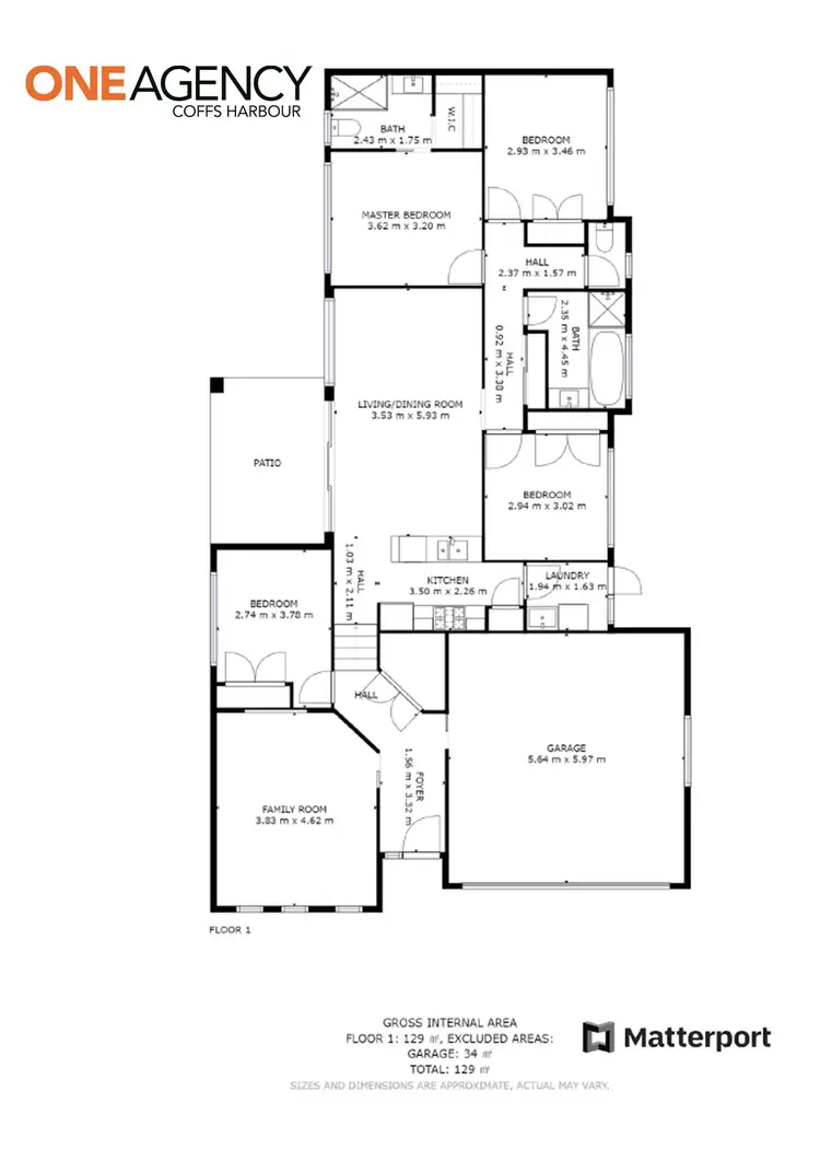 Floorplan of Homely house listing, 6 Seacrest Boulevard, Sandy Beach NSW 2456