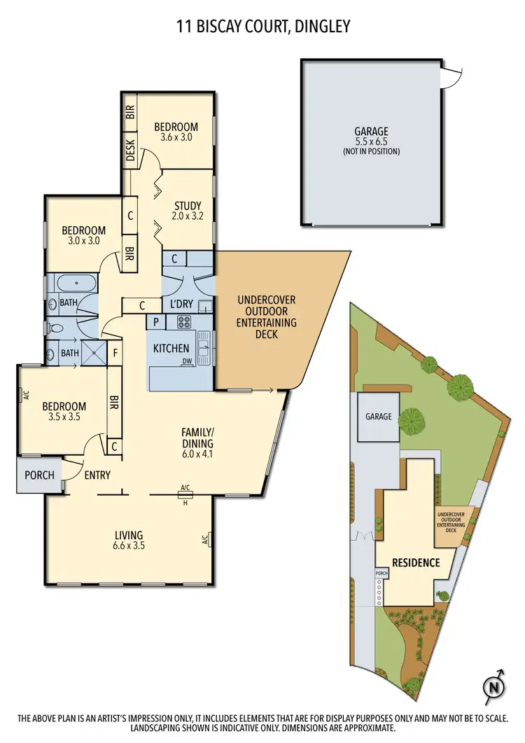 Floorplan of Homely house listing, 11 Biscay Court, Dingley Village VIC 3172