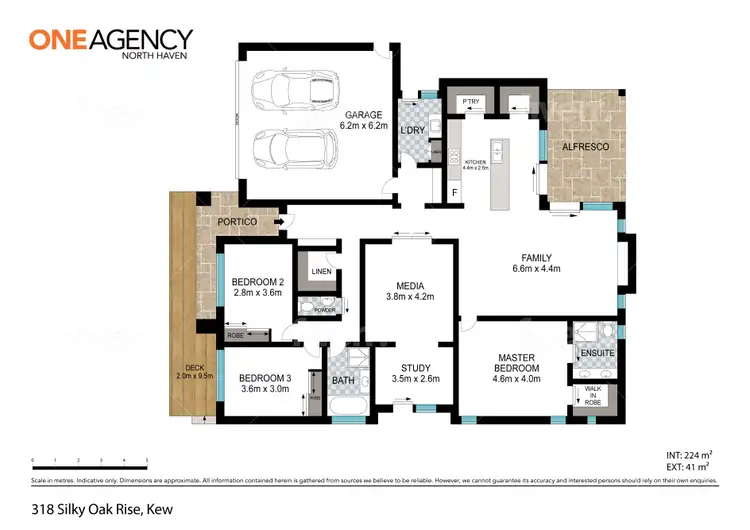 Floorplan of Homely house listing, 13 Silky Oak Rise, Kew NSW 2439