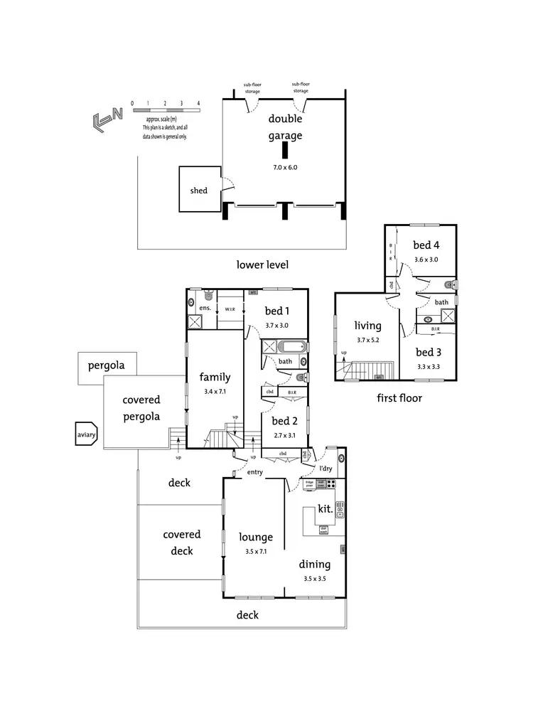 Floorplan of Homely house listing, 27 Harris Gully Road, Warrandyte VIC 3113