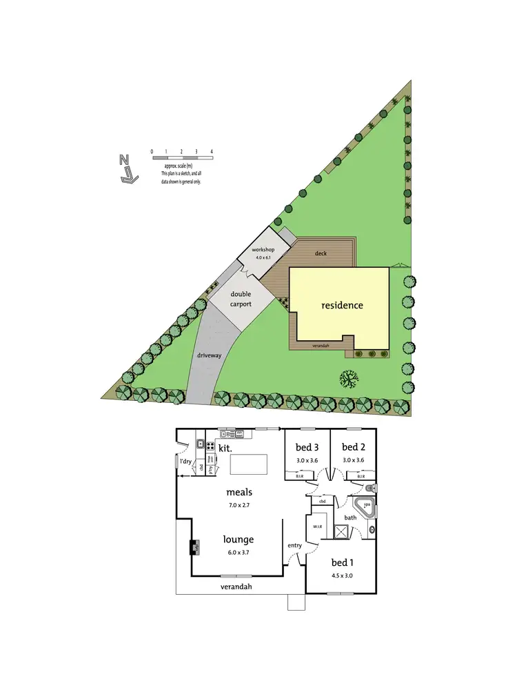 Floorplan of Homely house listing, 2 Bluegum Drive, Badger Creek VIC 3777
