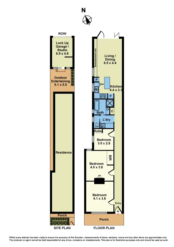 Floorplan of Homely house listing, 78 Yarra Street, Williamstown VIC 3016