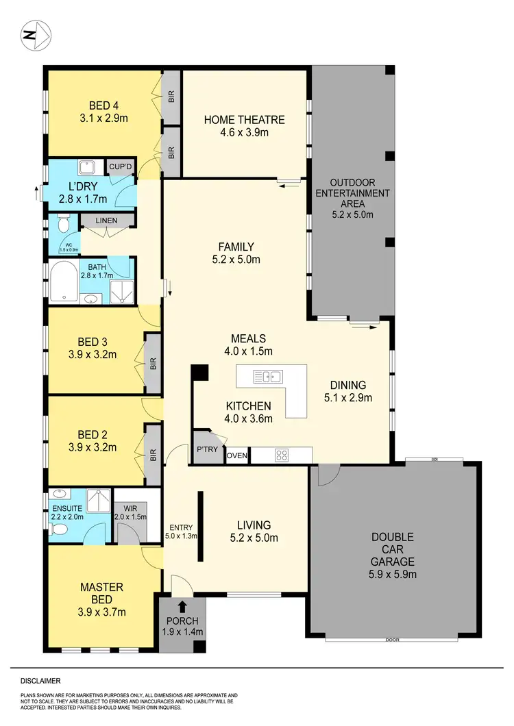 Floorplan of Homely house listing, 28 Karol Street, Alfredton VIC 3350