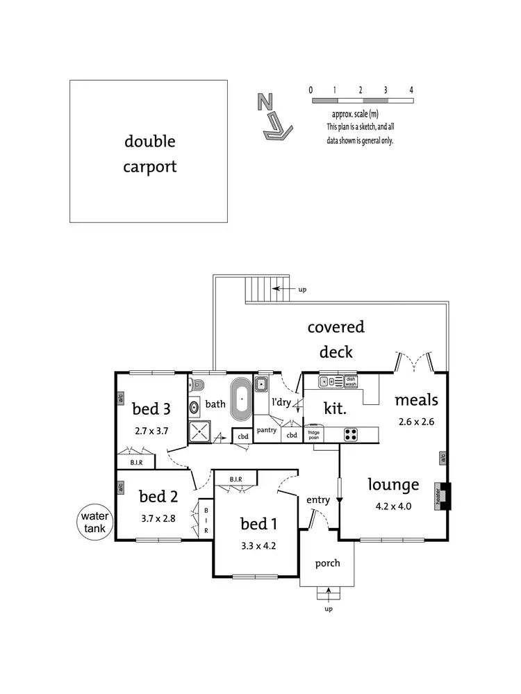 Floorplan of Homely house listing, 25 Coolabah Street, Mooroolbark VIC 3138