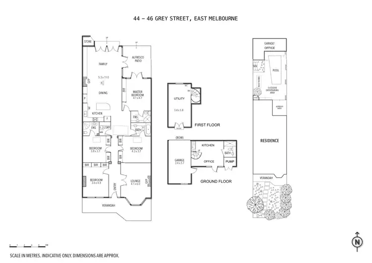 Floorplan of Homely house listing, 44-46 Grey Street, East Melbourne VIC 3002