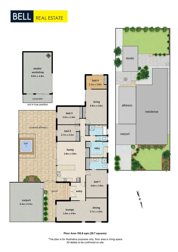 Floorplan of Homely house listing, 10 Nola Court, Croydon VIC 3136