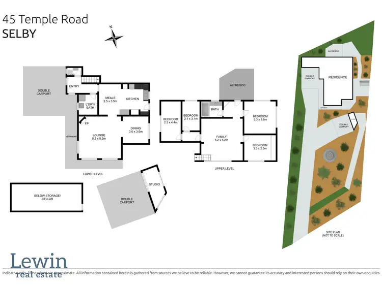 Floorplan of Homely house listing, 45 Temple Road, Selby VIC 3159