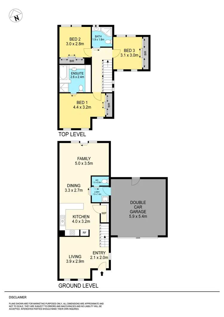 Floorplan of Homely townhouse listing, 2/20 Falcon Drive, Invermay Park VIC 3350