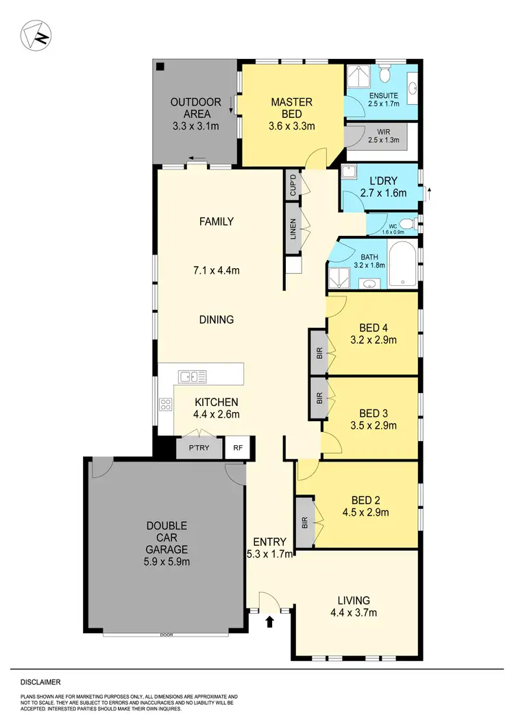 Floorplan of Homely house listing, 22 Normlyttle Parade, Miners Rest VIC 3352