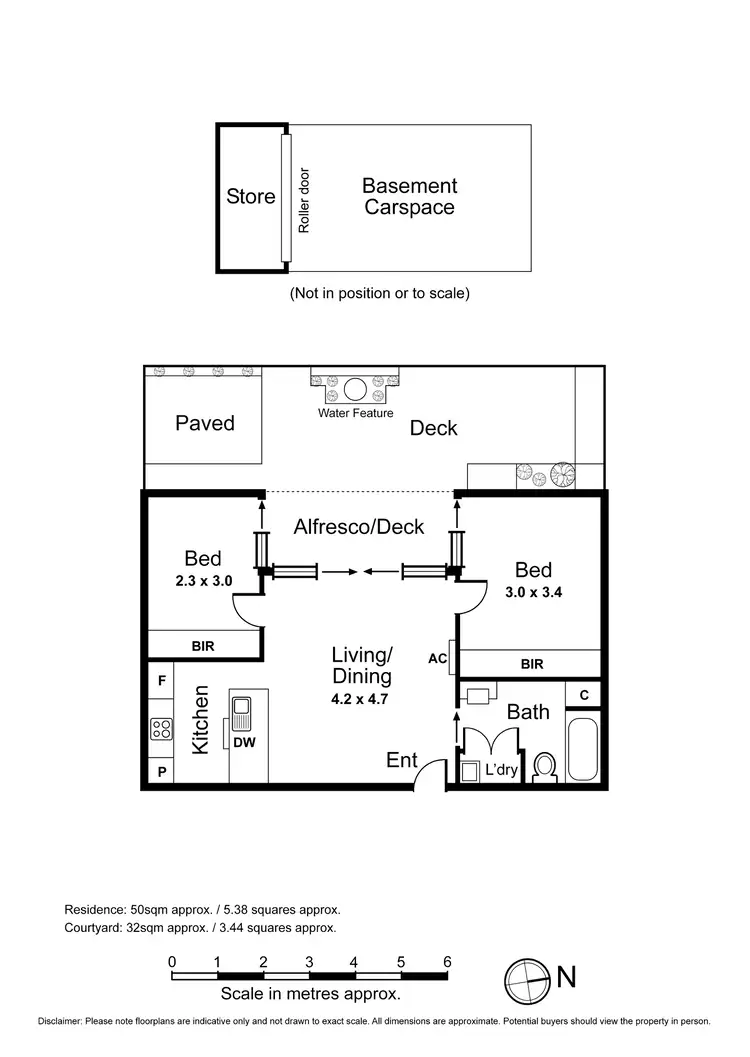 Floorplan of Homely apartment listing, 8/533-535 Nepean Highway, Bonbeach VIC 3196