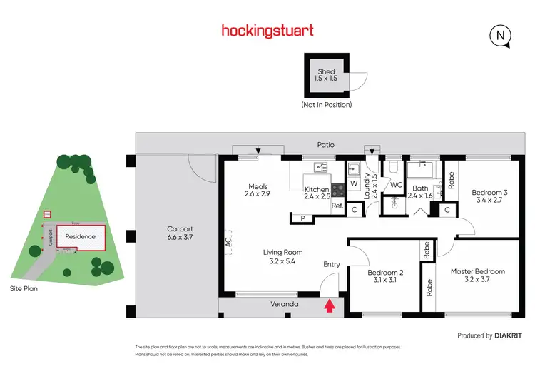 Floorplan of Homely house listing, 66 Washington Drive, Frankston VIC 3199