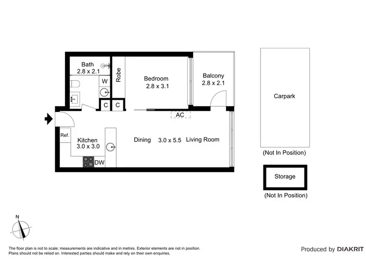 Floorplan of Homely apartment listing, 1205/665 Chapel Street, South Yarra VIC 3141