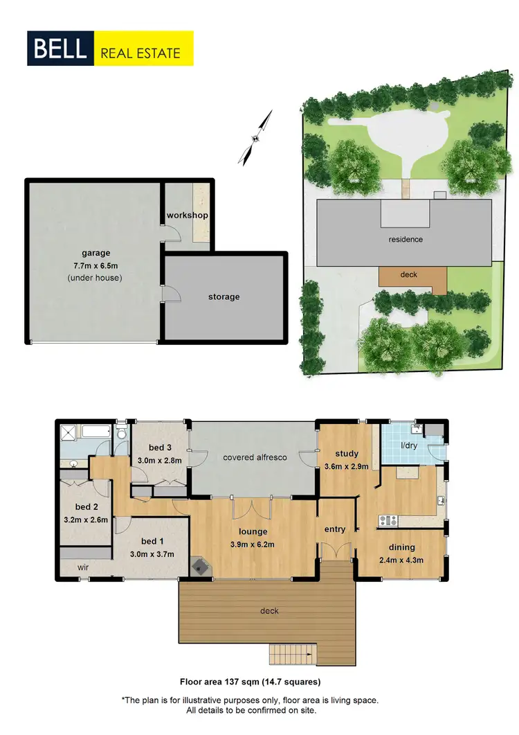 Floorplan of Homely house listing, 1276 Mount Dandenong Tourist Road, Kalorama VIC 3766