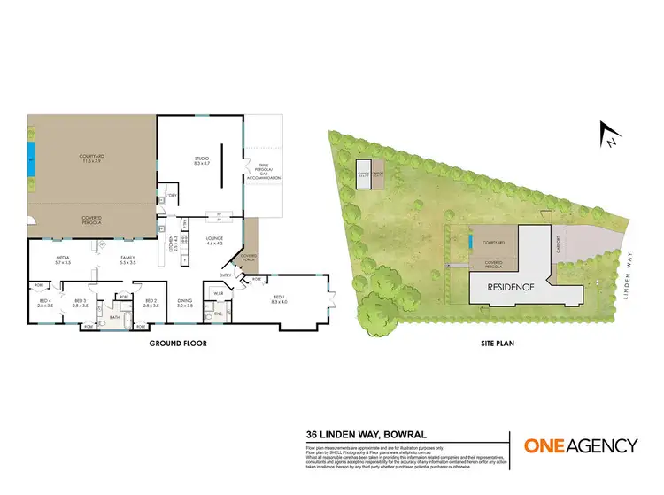 Floorplan of Homely house listing, 36 Linden Way, Bowral NSW 2576