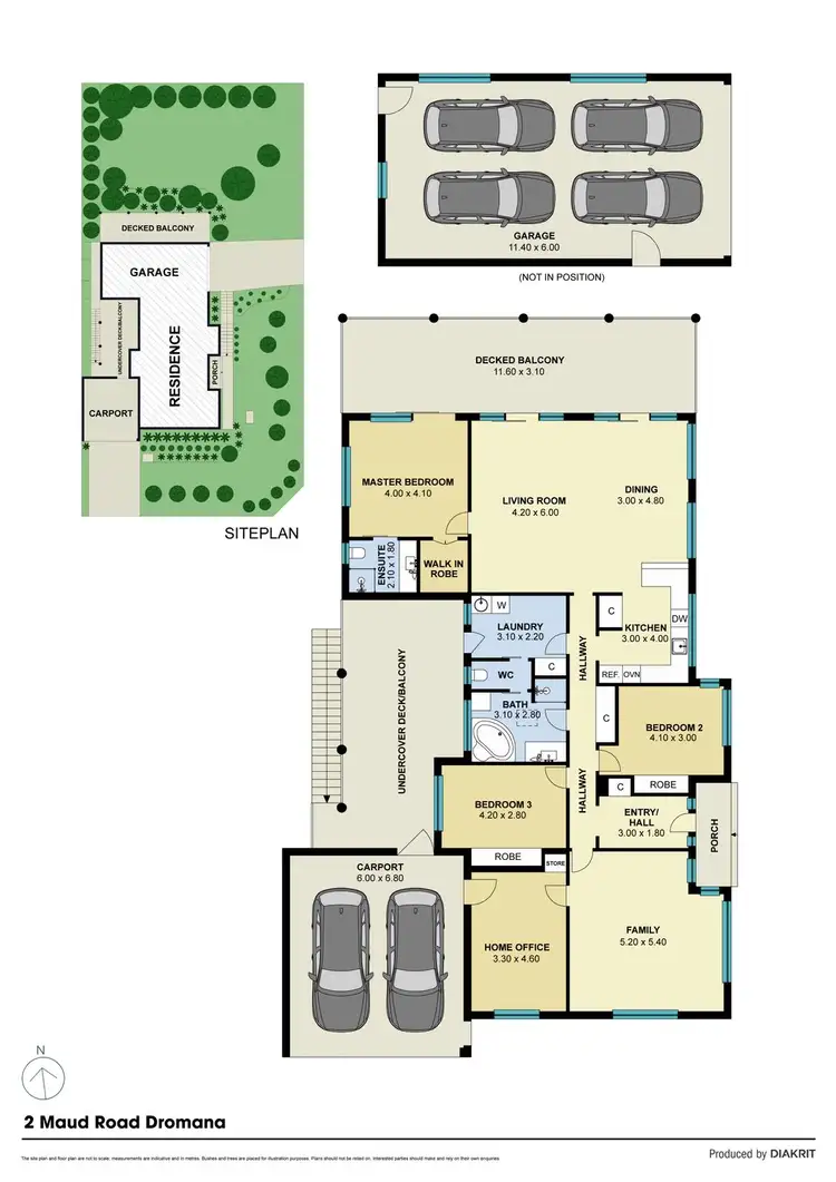 Floorplan of Homely house listing, 2 Maud Road, Dromana VIC 3936