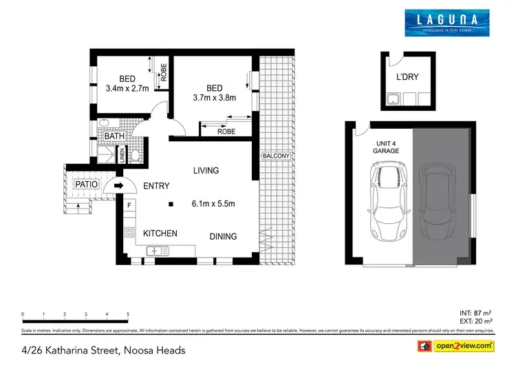 Floorplan of Homely unit listing, 4/26 Katharina Street, Noosa Heads QLD 4567