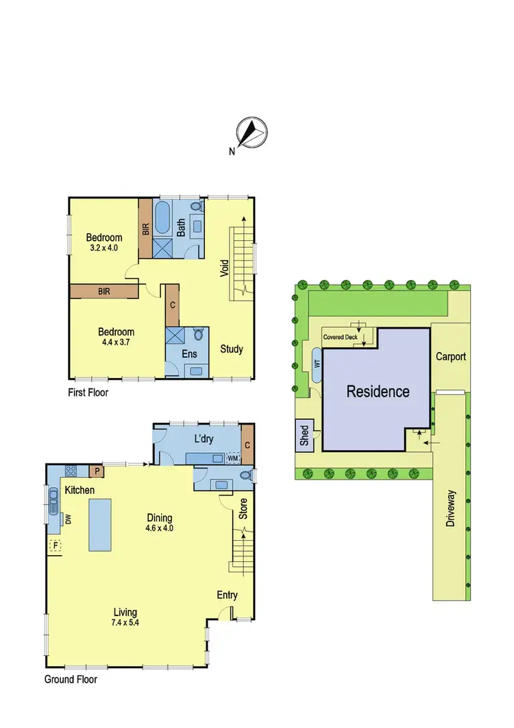 Floorplan of Homely house listing, 2/12 Weatherlake Street, Watsonia VIC 3087