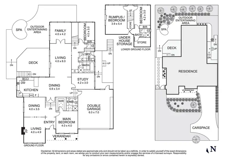Floorplan of Homely house listing, 38 Porter Street, Eltham VIC 3095
