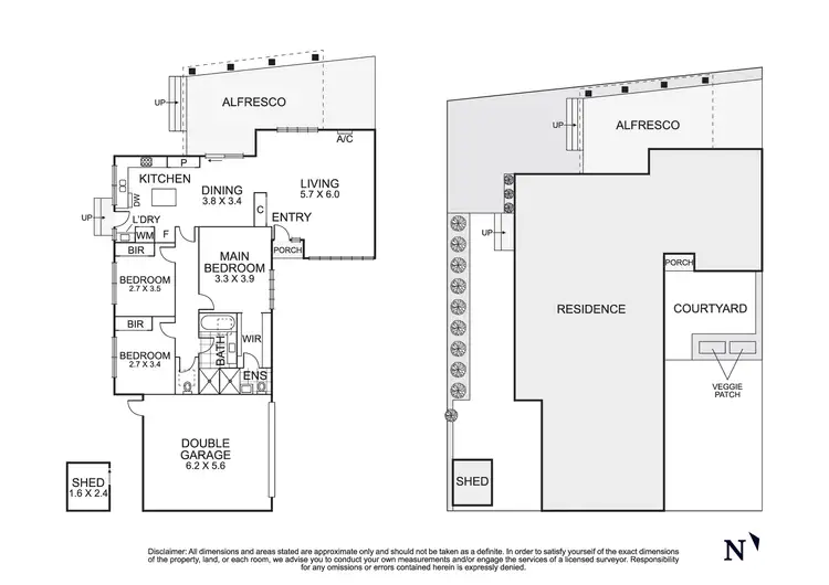 Floorplan of Homely unit listing, 2/668-670 Mitcham Road, Vermont VIC 3133