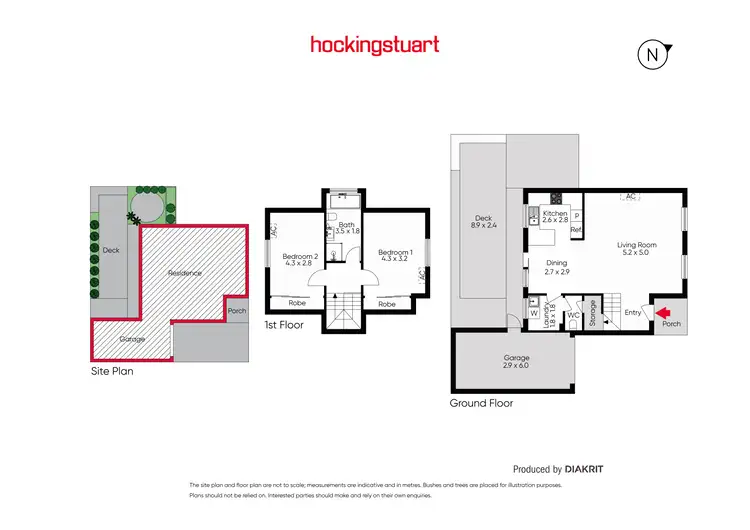Floorplan of Homely townhouse listing, 2/25-27 Taylor Avenue, Reservoir VIC 3073