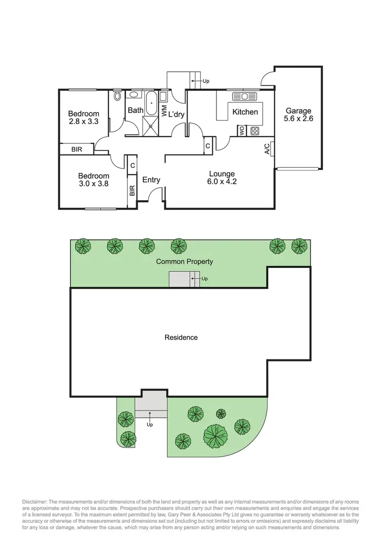 Floorplan of Homely unit listing, 3/89 Kangaroo Road, Hughesdale VIC 3166