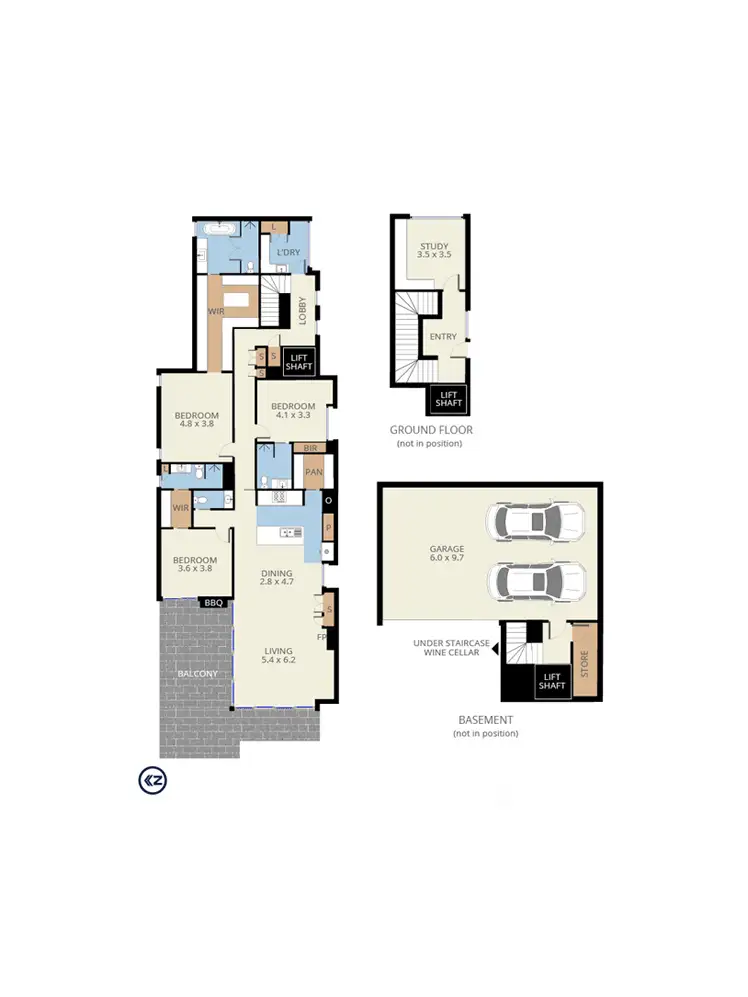 Floorplan of Homely apartment listing, 6b Octavius Avenue, Caulfield North VIC 3161