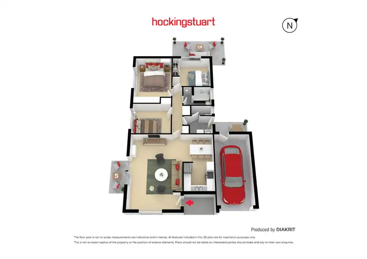 Floorplan of Homely unit listing, 20/8 Hannah Street, Seaford VIC 3198