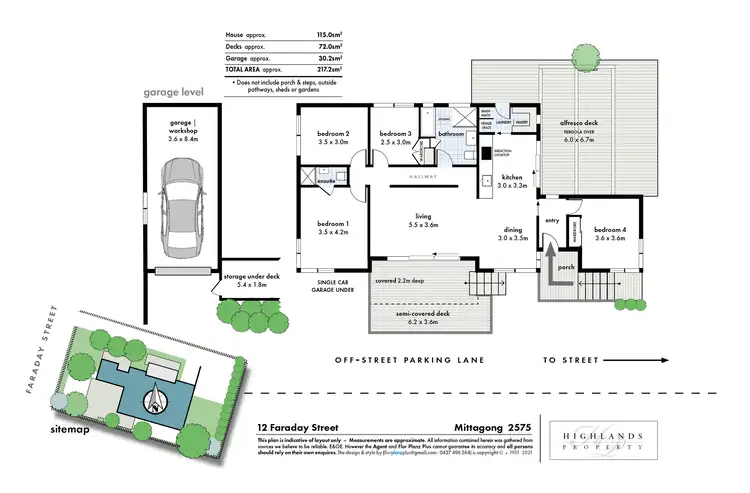 Floorplan of Homely house listing, 12 Faraday Street, Mittagong NSW 2575