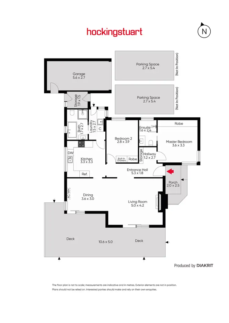 Floorplan of Homely unit listing, 1/7 Uonga Road, Bentleigh VIC 3204