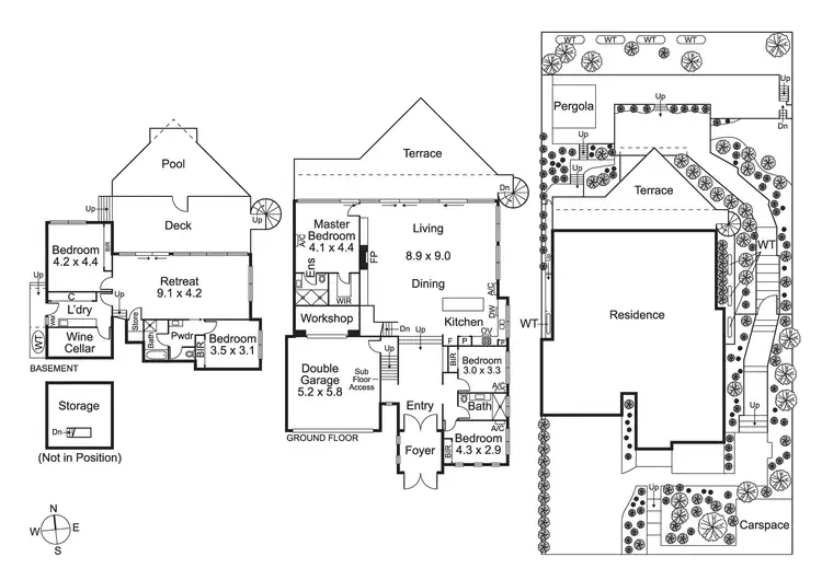 Floorplan of Homely house listing, 12 Garner Street, Dromana VIC 3936