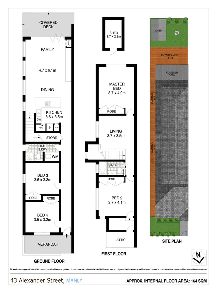 Floorplan of Homely house listing, 43 Alexander Street, Manly NSW 2095