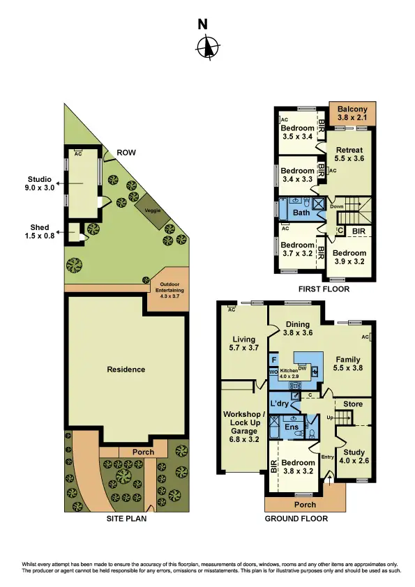 Floorplan of Homely house listing, 4A Mariner Street, Williamstown VIC 3016