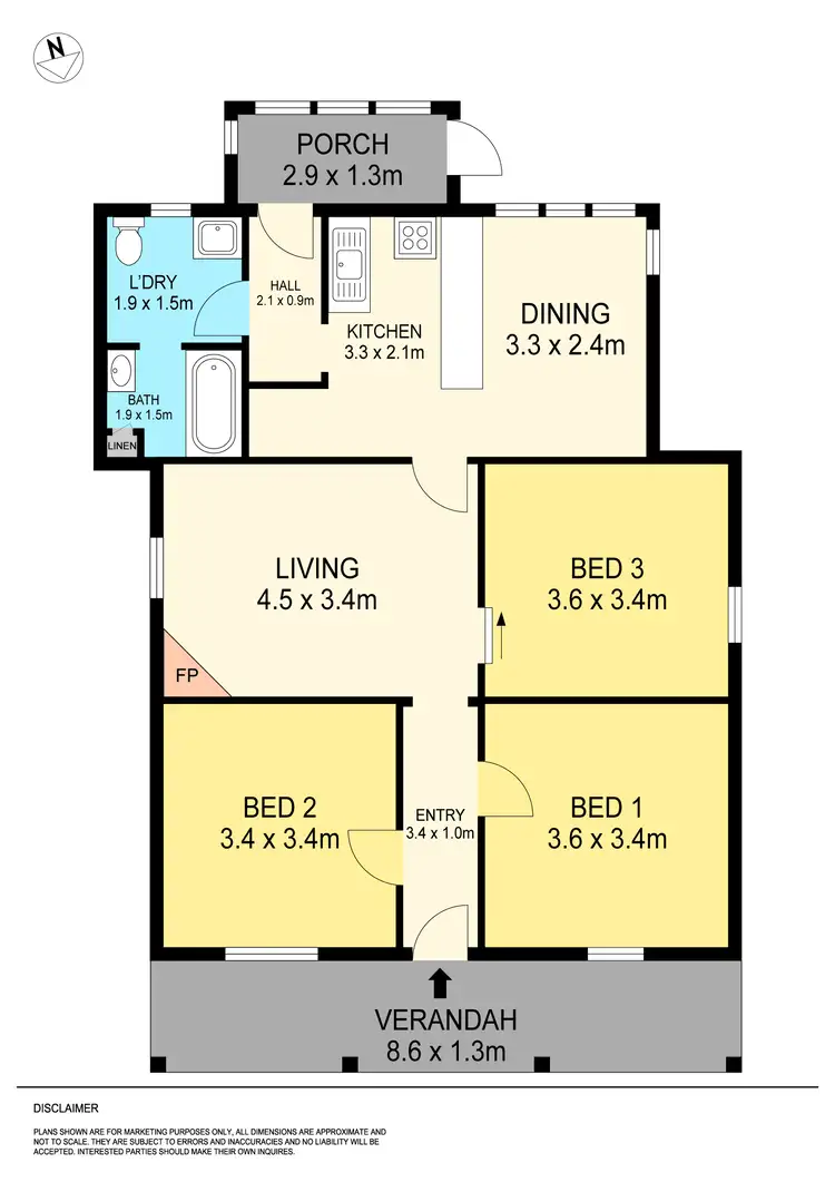 Floorplan of Homely house listing, 32 Steinfeld Street, Golden Point VIC 3350