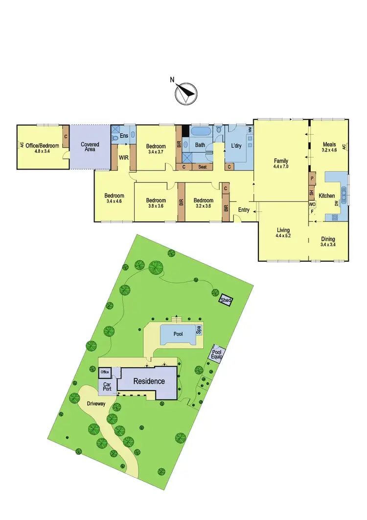 Floorplan of Homely house listing, 72 Bonds Road, Lower Plenty VIC 3093