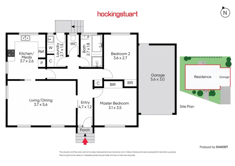 Floorplan of Homely unit listing, 10/8-10 Joy Street, Frankston VIC 3199