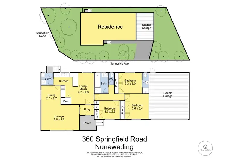 Floorplan of Homely house listing, 360 Springfield Road, Nunawading VIC 3131