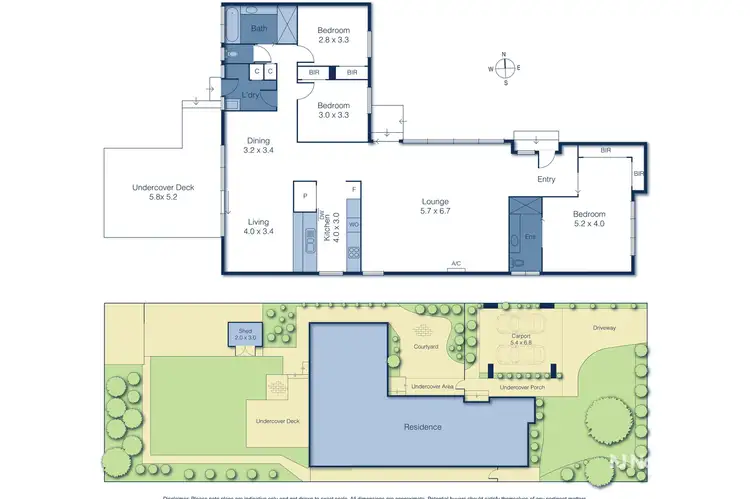 Floorplan of Homely house listing, 57 Talbot Avenue, Balwyn VIC 3103
