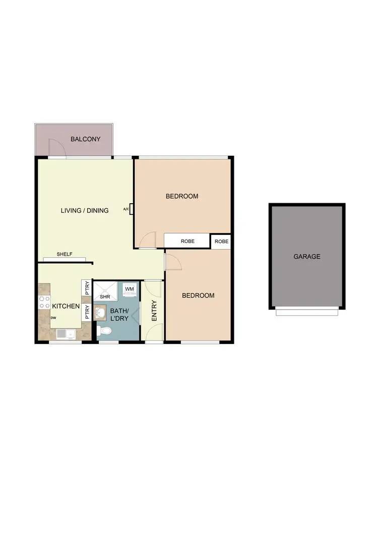 Floorplan of Homely apartment listing, 29/6-8 Glen Eira Road, Ripponlea VIC 3185