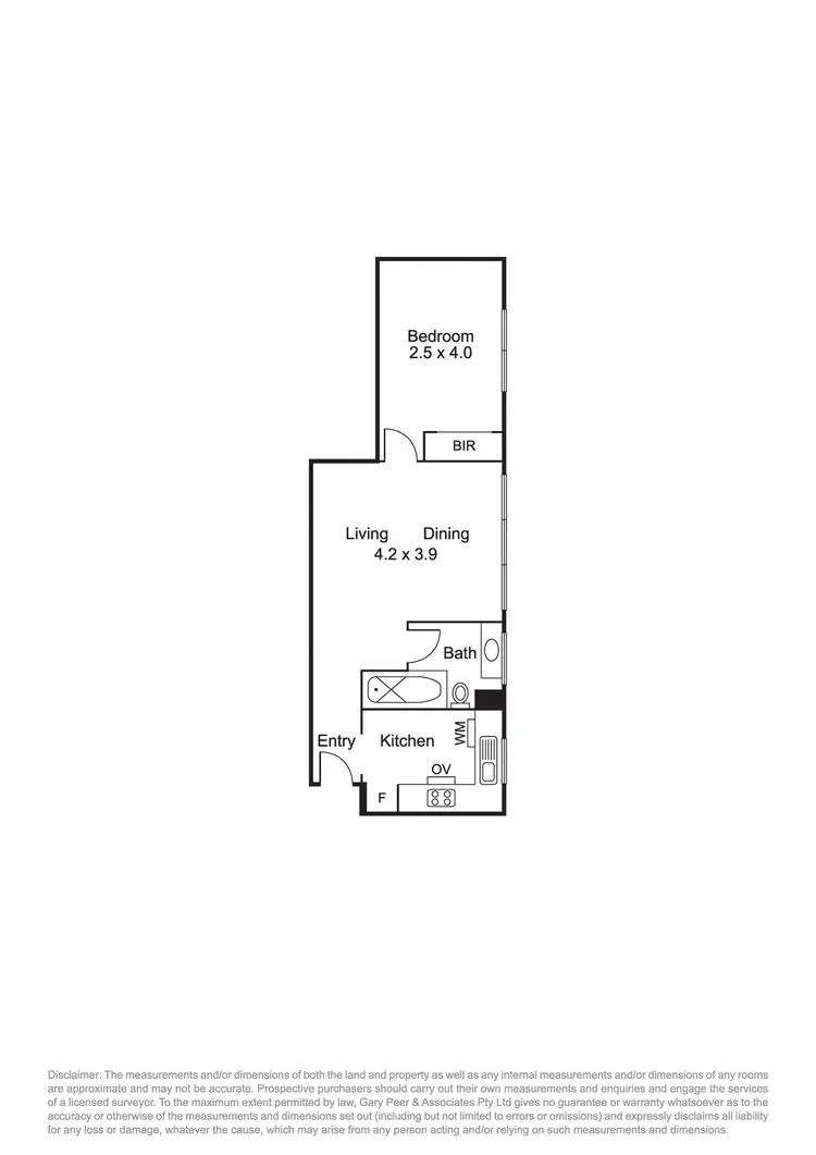Floorplan of Homely apartment listing, 12/1 Ellesmere Road, Windsor VIC 3181
