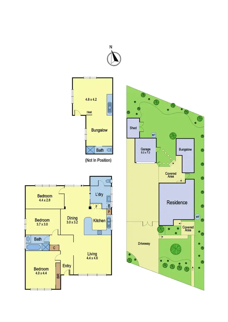 Floorplan of Homely house listing, 79 Airlie Road, Montmorency VIC 3094