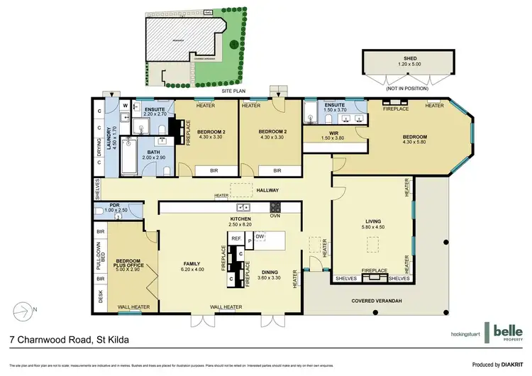 Floorplan of Homely house listing, 7 Charnwood Road, St Kilda VIC 3182